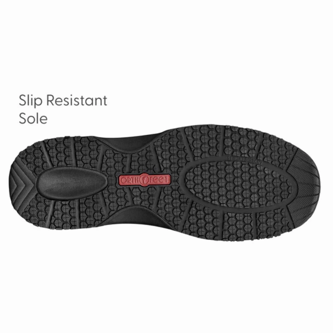Orthofeet Men Pacific Palisades - Black Orthofeet comfortable shoe looks