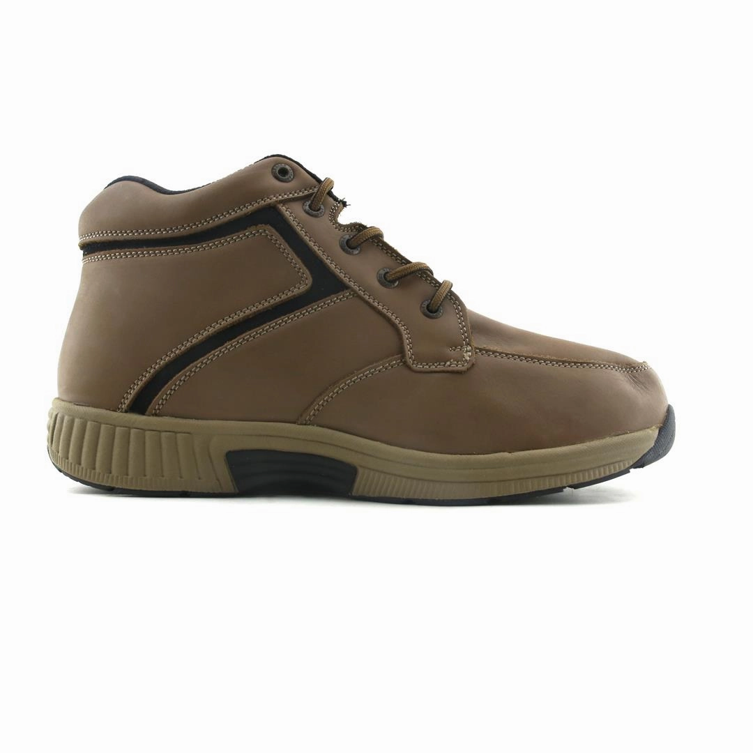 Orthofeet Men's Boots Highline - Brown Orthofeet comfortable shoe looks