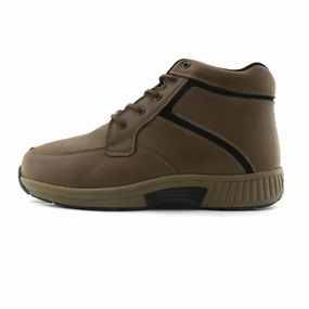 Orthofeet Men's Boots Highline - Brown Orthofeet comfortable support shoes