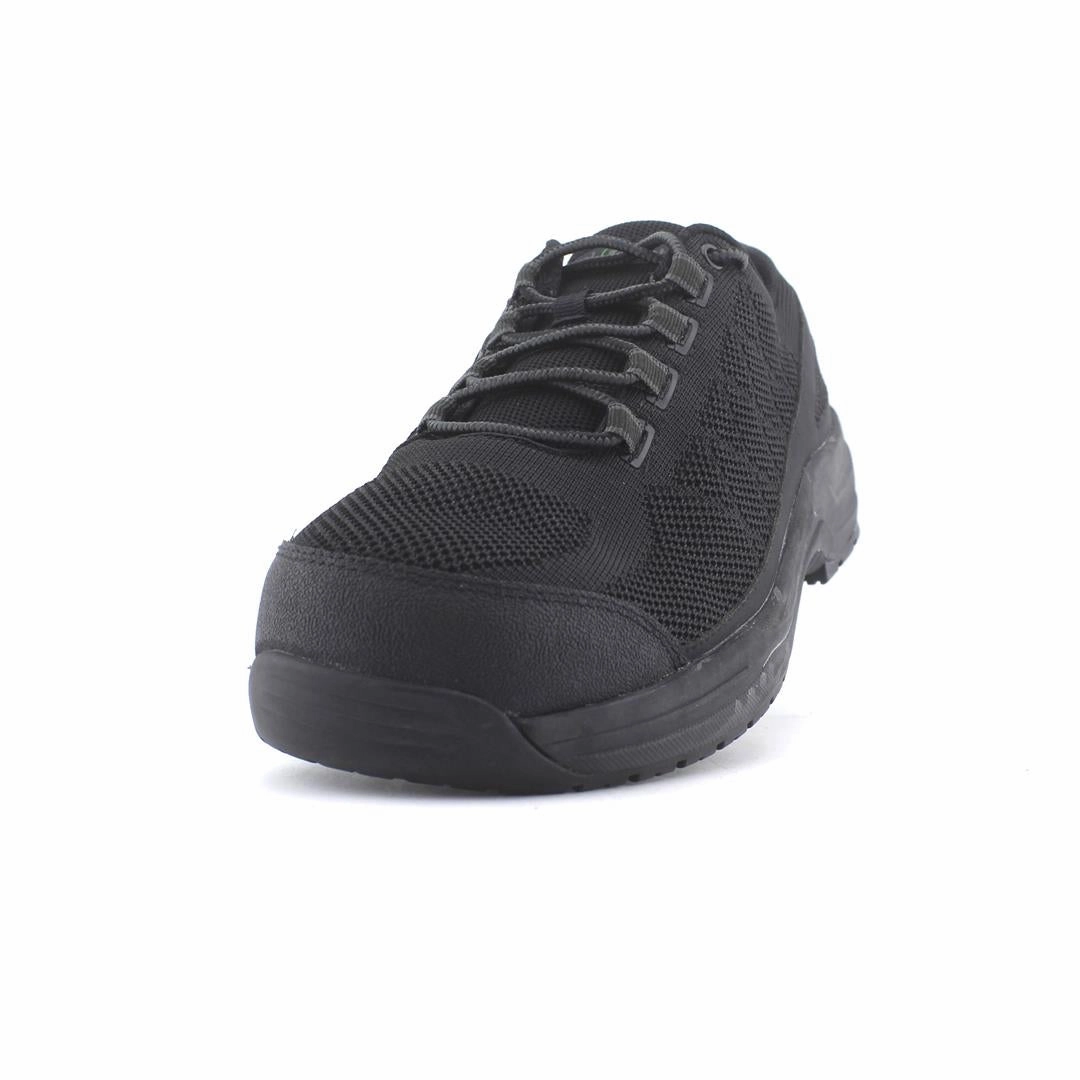 Orthofeet mens Cobalt Work Shoes - Black Orthofeet comfortable shoe looks