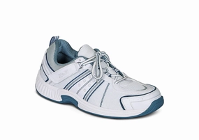 Orthofeet Monterey Bay Tie-Less - White Orthofeet comfortable support shoes
