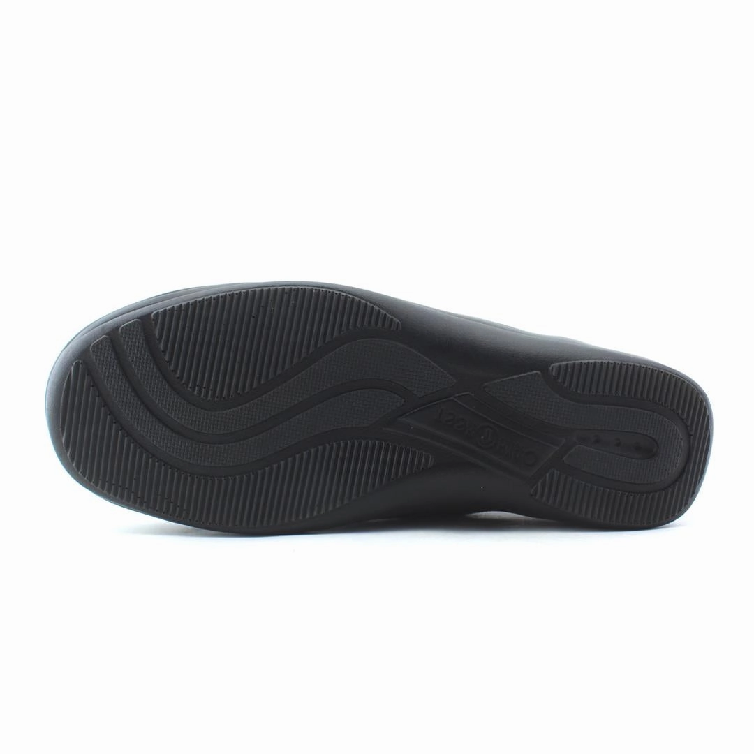 Orthofeet Palma Stretch Knit - Black (EX) Orthofeet comfortable shoe looks
