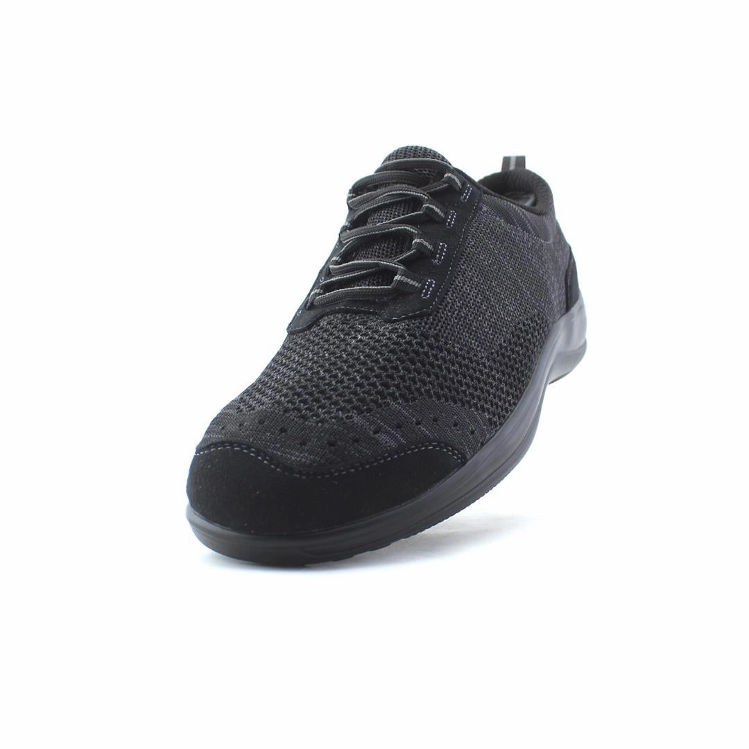 Orthofeet Palma Stretch Knit - Black (EX) Orthofeet comfortable shoe looks