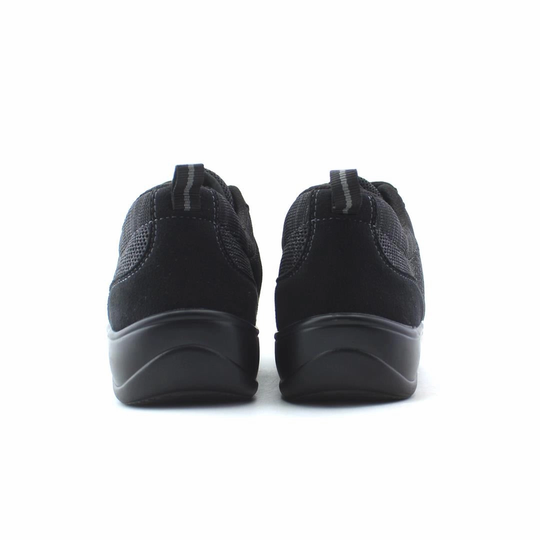 Orthofeet Palma Stretch Knit - Black (EX) Orthofeet comfortable shoe looks