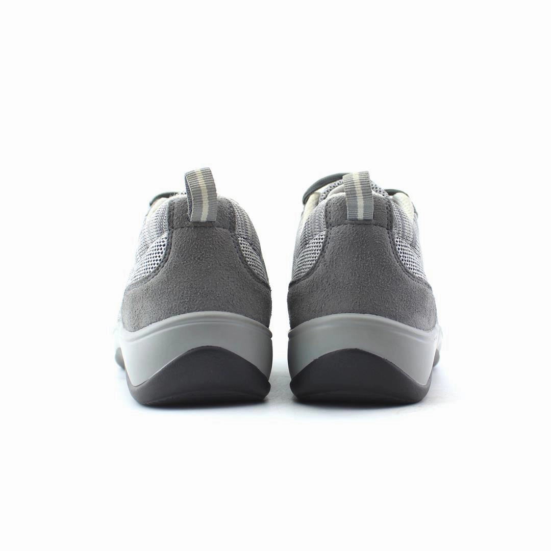 Orthofeet Palma Stretch Knit - Gray (EX) Orthofeet comfortable shoe looks