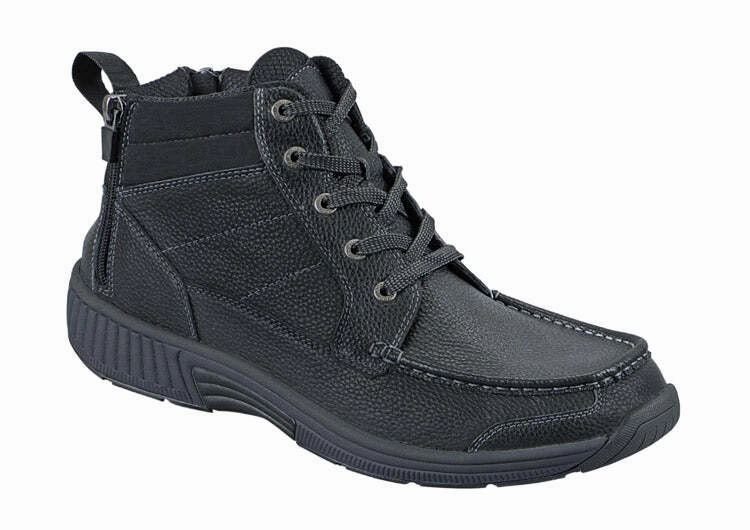 Orthofeet Ranger Zip - Black Orthofeet comfortable support shoes