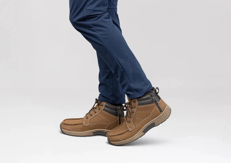 Orthofeet Ranger Zip - BROWN Orthofeet comfortable shoe looks