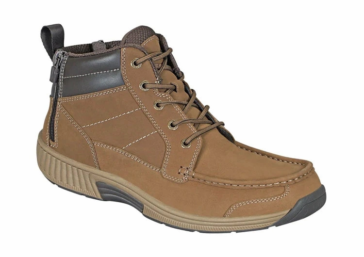 Orthofeet Ranger Zip - BROWN Orthofeet comfortable support shoes