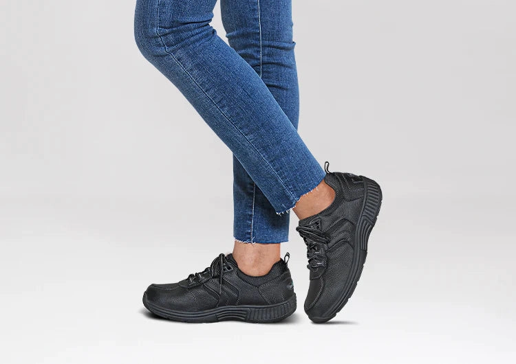 Orthofeet Sonoma Waterproof - Black Orthofeet comfortable shoe looks