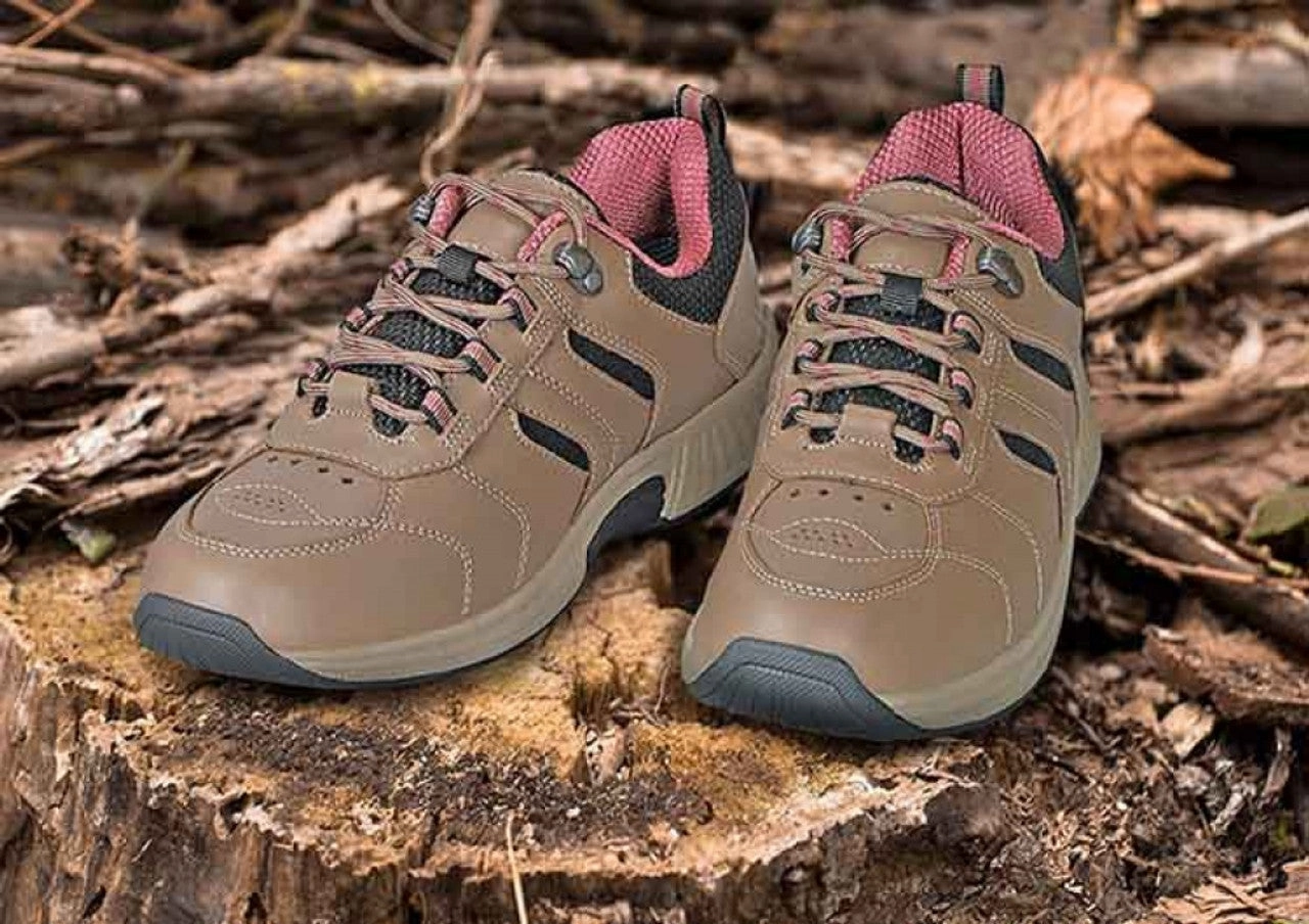Orthofeet Sonoma Waterproof - Brown Orthofeet comfortable shoe looks
