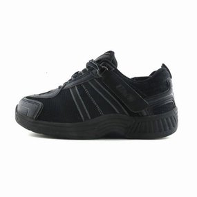 Orthofeet Tahoe Tie-Less - Black Orthofeet comfortable support shoes