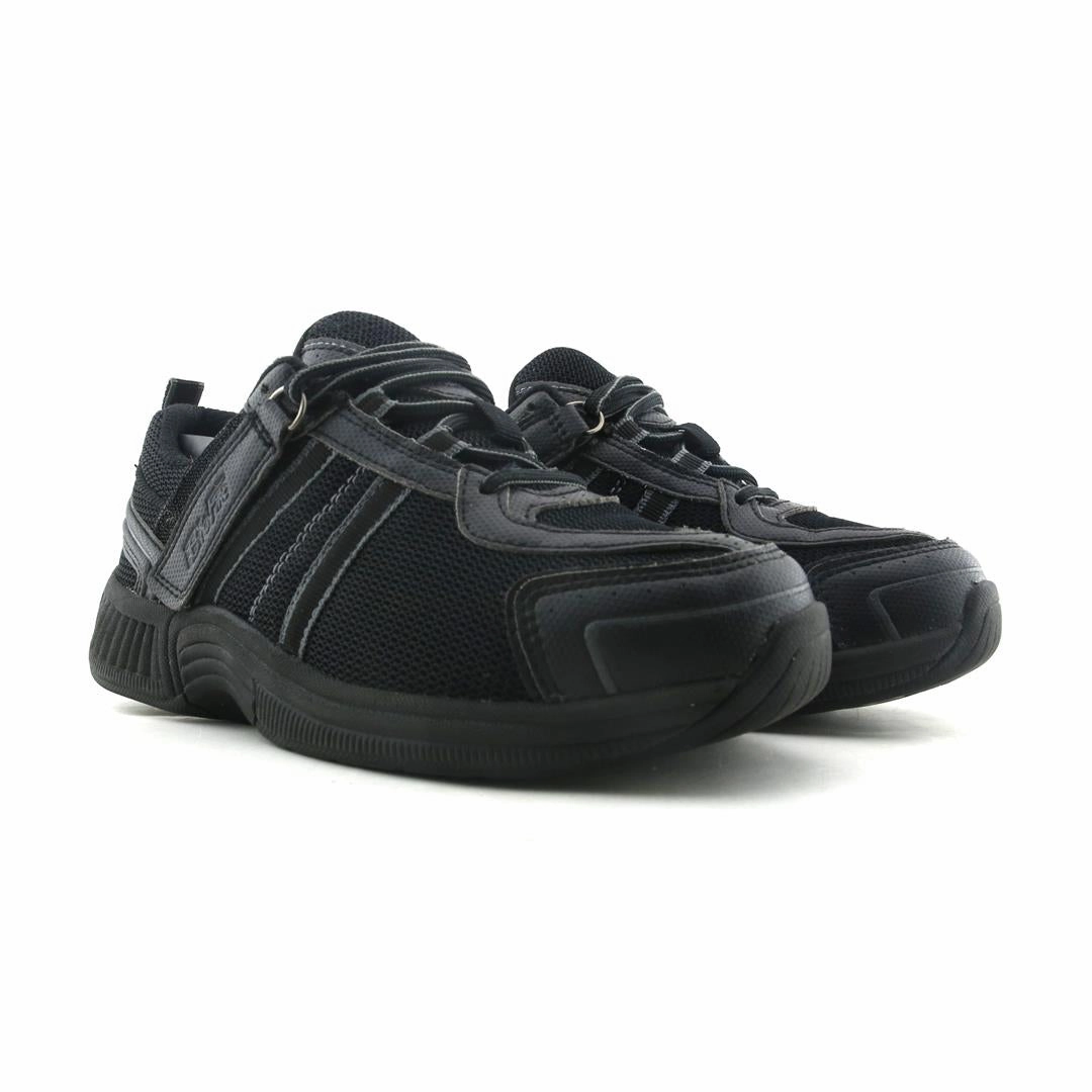 Orthofeet Tahoe Tie-Less - Black Orthofeet comfortable shoe looks