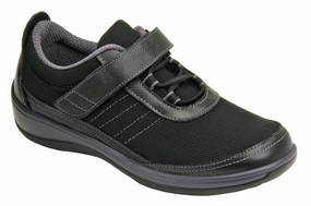 Orthofeet Women - Breeze - Black Orthofeet comfortable support shoes