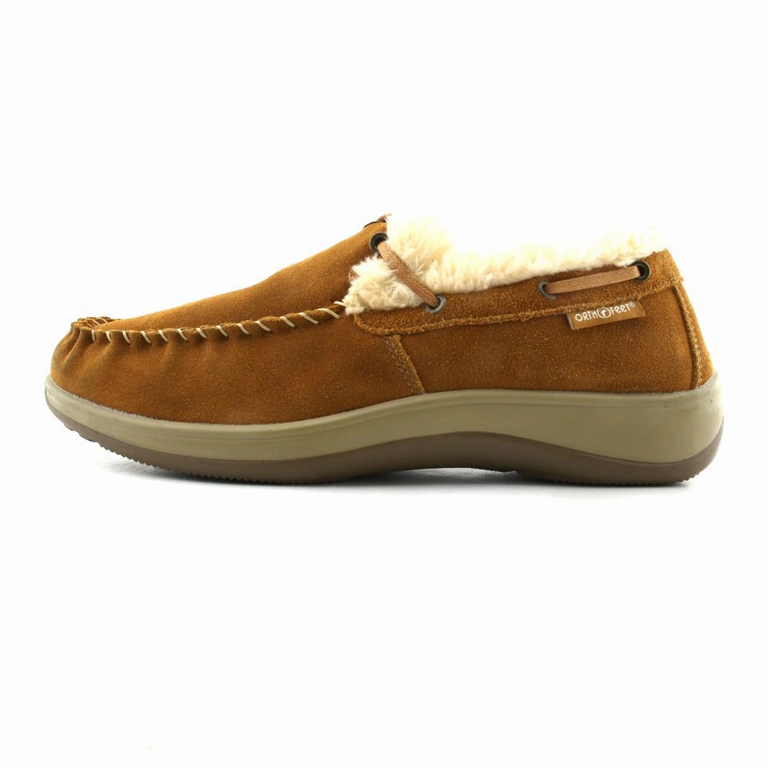 Orthofeet Women - Capri - Camel EX Orthofeet comfortable support shoes