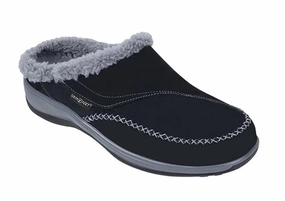 Orthofeet Women - Charlotte - Black Orthofeet comfortable support shoes