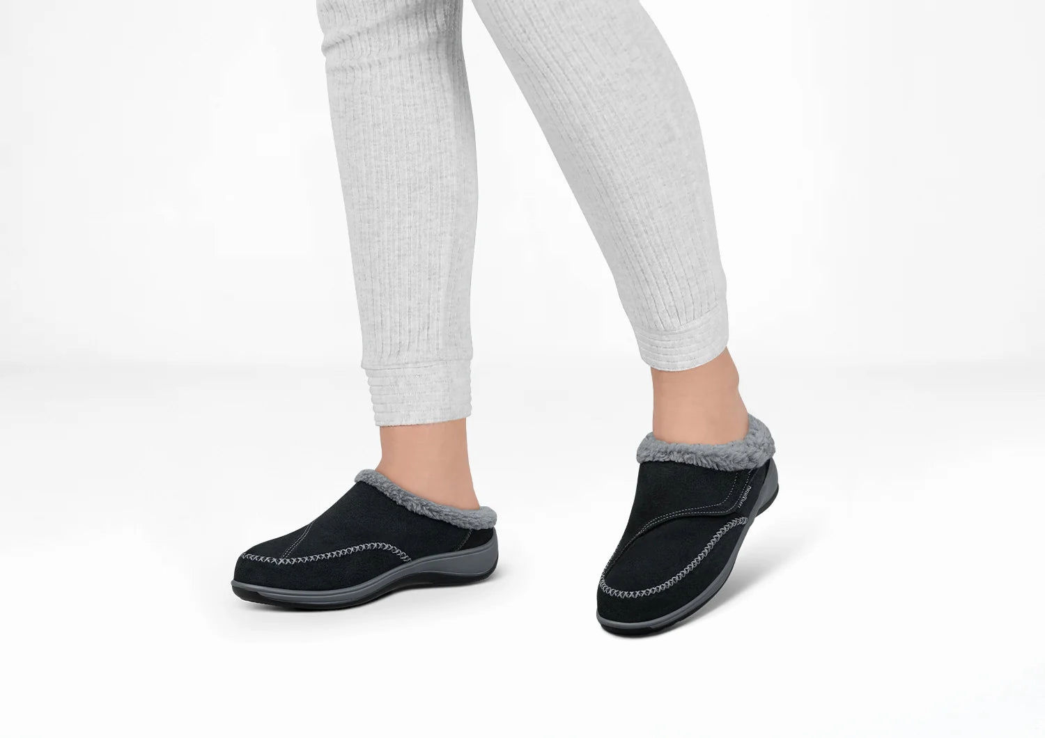 Orthofeet Women - Charlotte - Black Orthofeet comfortable shoe looks