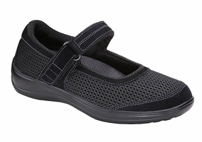 Orthofeet Women - Chattanooga - Black Orthofeet comfortable support shoes