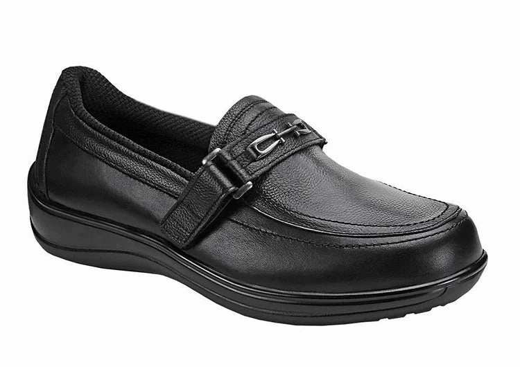 Orthofeet Women - Chelsea - Black Orthofeet comfortable support shoes