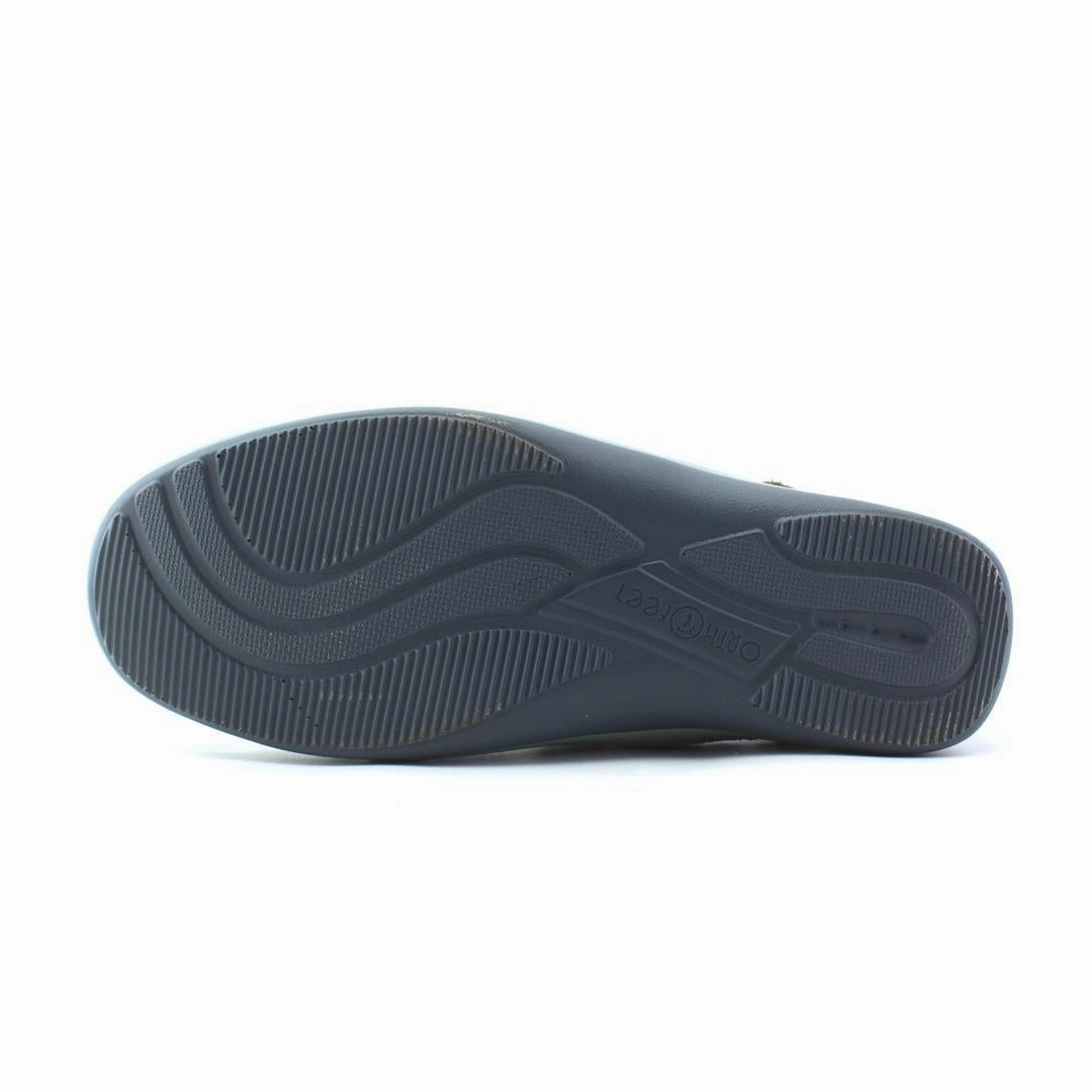 Orthofeet Women - Sanibel Heel Strap - Olive Gray (EX) Orthofeet comfortable shoe looks