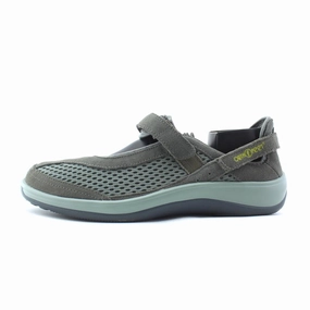 Orthofeet Women - Sanibel Heel Strap - Olive Gray (EX) Orthofeet comfortable support shoes
