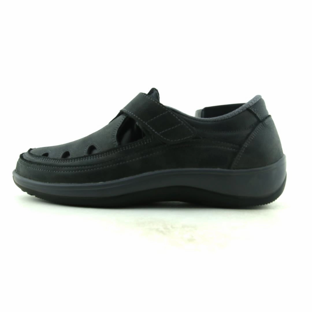 Orthofeet Women - Serene - Natural Black Orthofeet comfortable shoe looks