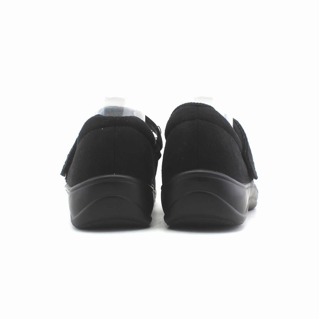 Orthofeet Women - Springfield Stretch - Black (EX) Orthofeet comfortable shoe looks