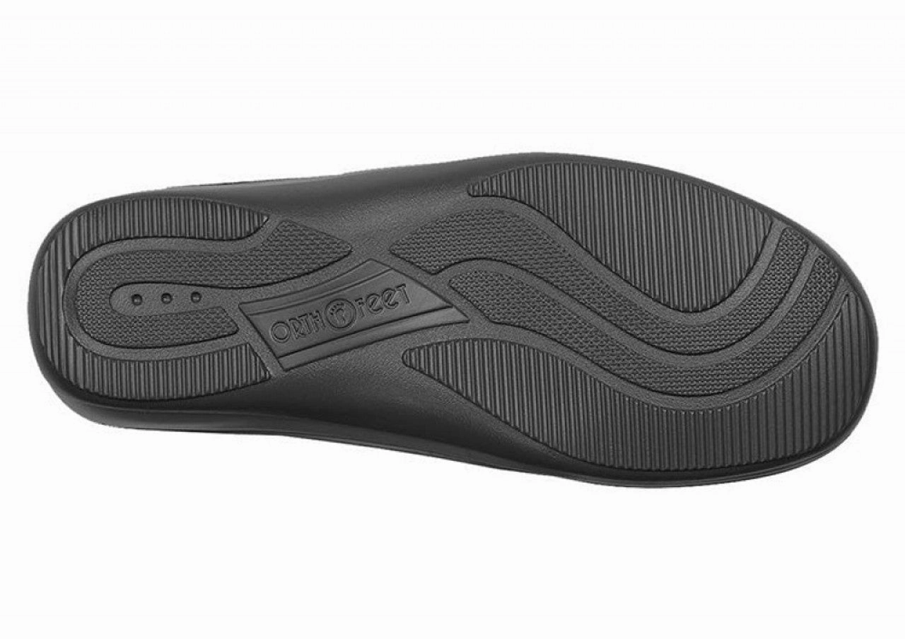 Orthofeet Women - Volcano Wool - Black Orthofeet comfortable shoe looks