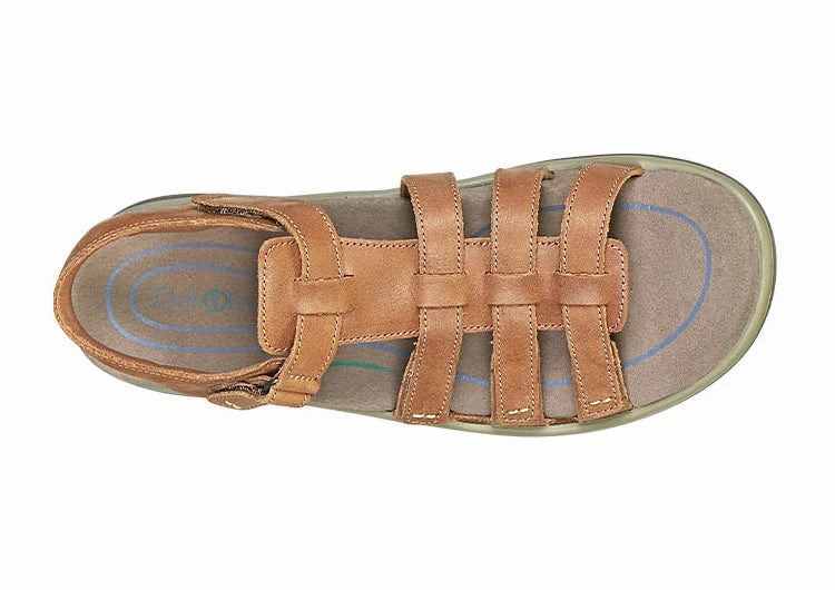 Orthofeet Women Amalfi - Camel Orthofeet comfortable shoe looks
