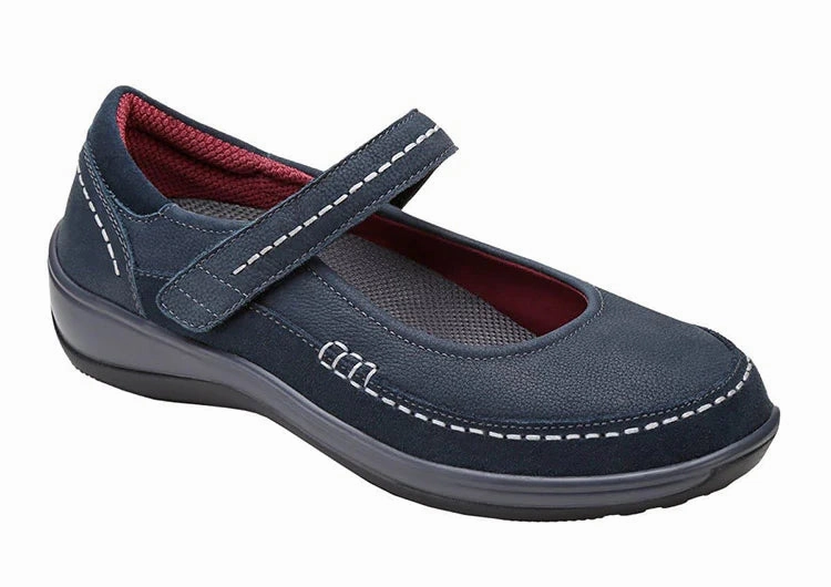 Orthofeet Women Athens - Blue Orthofeet comfortable support shoes