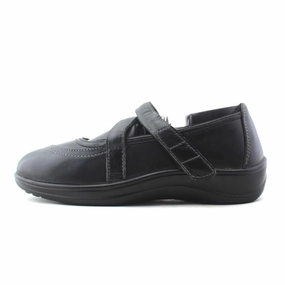 Orthofeet Women Celina - Black (EX) Orthofeet comfortable support shoes