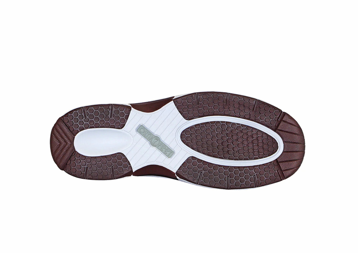 Orthofeet Women Francis No-Tie - Maroon Orthofeet comfortable shoe looks