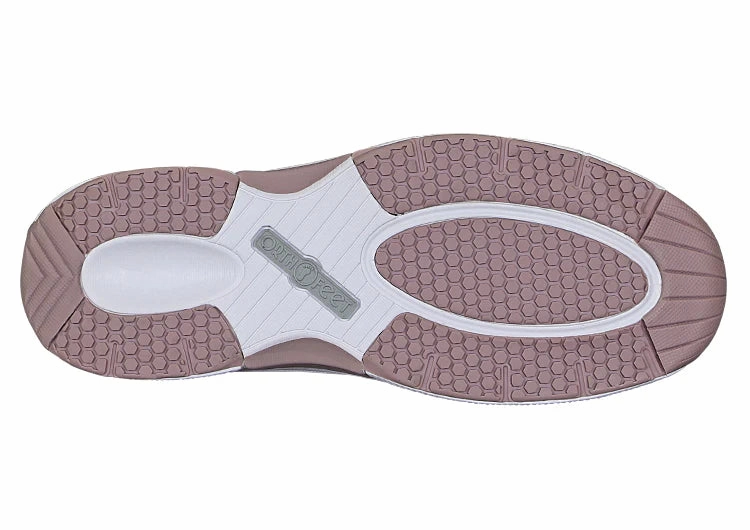 Orthofeet Women Francis No-Tie - Rose Orthofeet comfortable shoe looks