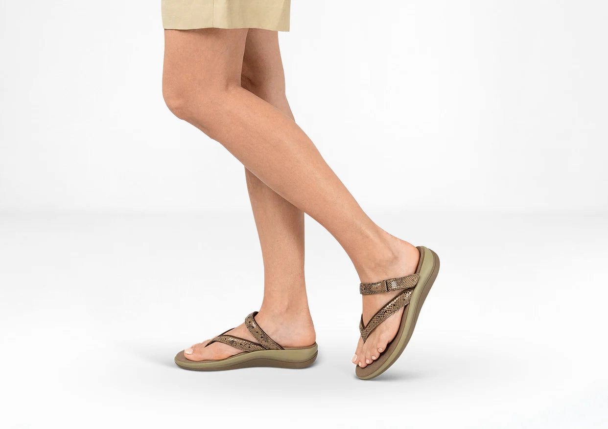 Orthofeet Women Gaya - Brown Orthofeet comfortable shoe looks