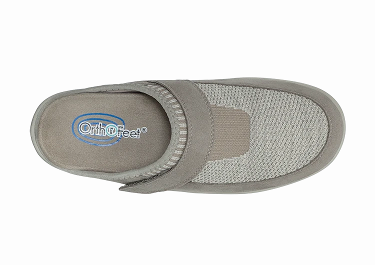 Orthofeet Women Louise Stretch Knit - Beige Orthofeet comfortable shoe looks