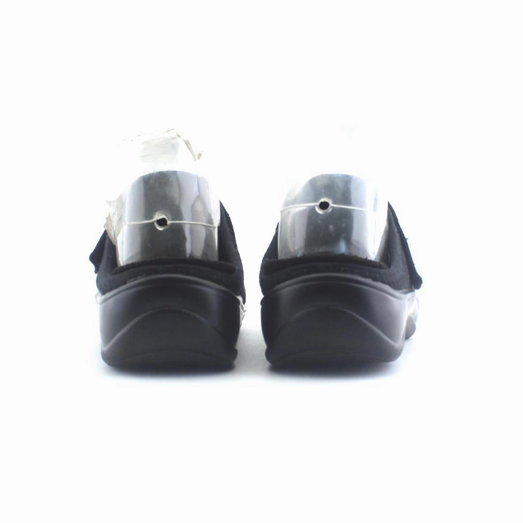 Orthofeet Women Louise Stretch Knit - Black (EX) Orthofeet comfortable shoe looks