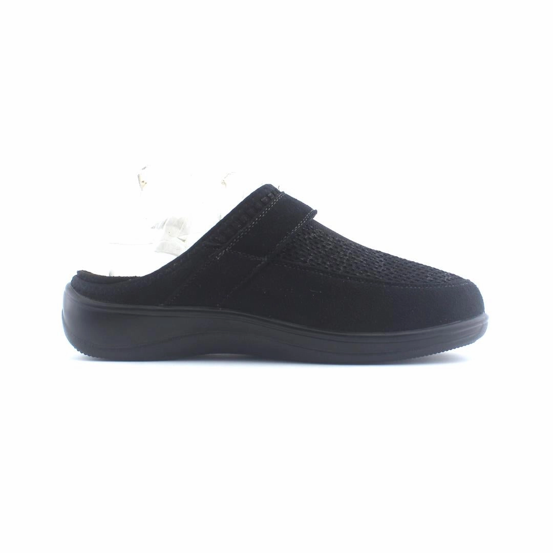 Orthofeet Women Louise Stretch Knit - Black (EX) Orthofeet comfortable shoe looks