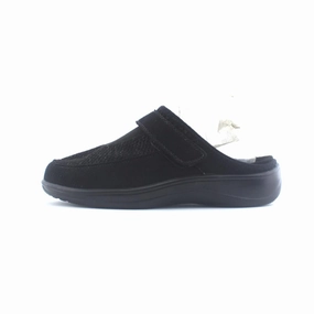 Orthofeet Women Louise Stretch Knit - Black (EX) Orthofeet comfortable support shoes