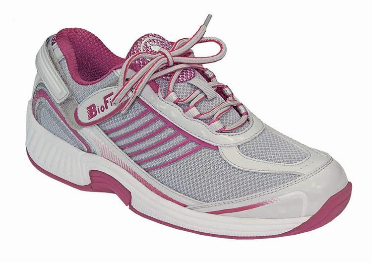 Orthofeet Women Louise Verve Tie-Less - Fuchsia Orthofeet comfortable support shoes