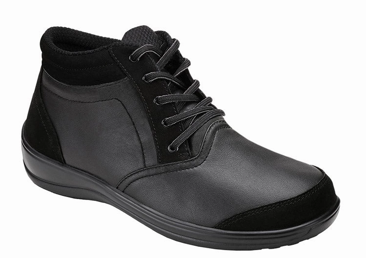 Orthofeet Women Milano - Black Orthofeet comfortable support shoes