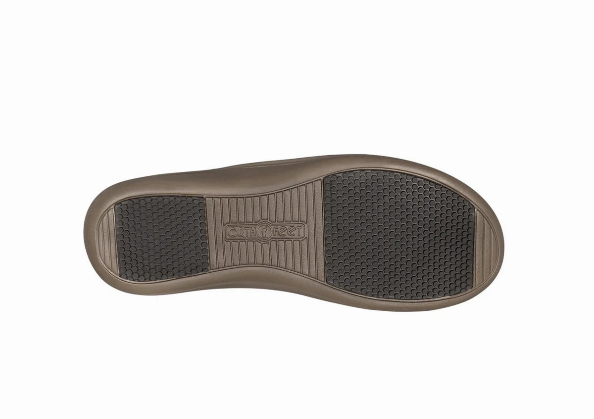 Orthofeet -Women  Naxos Two Way Strap - Bown Orthofeet comfortable shoe looks