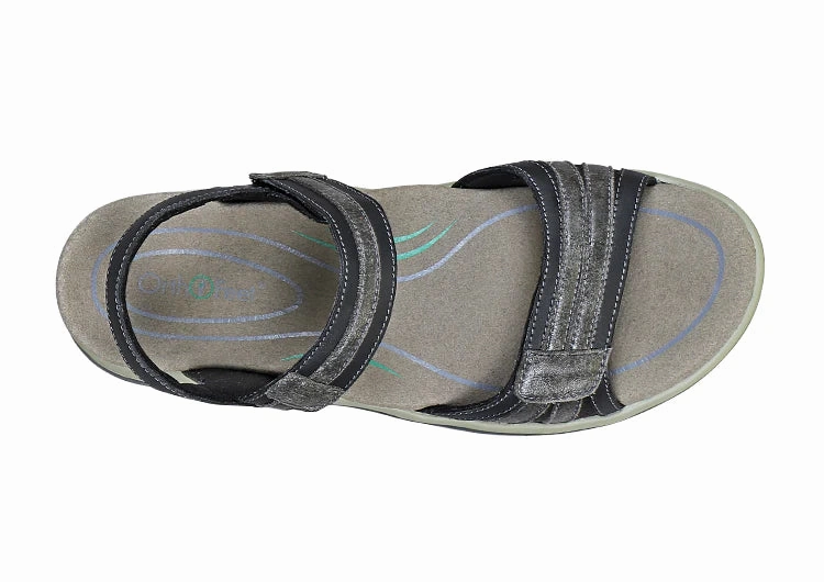 Orthofeet Women Paloma - Black Orthofeet comfortable shoe looks