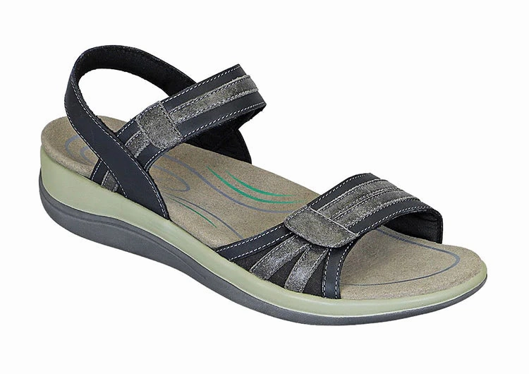 Orthofeet Women Paloma - Black Orthofeet comfortable support shoes