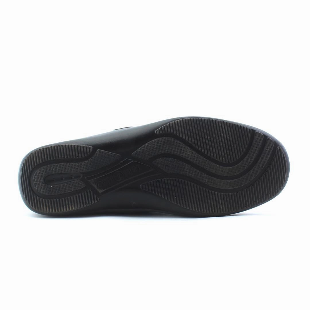 Orthofeet Women Quincy Stretch - Blue (EX) Orthofeet comfortable shoe looks