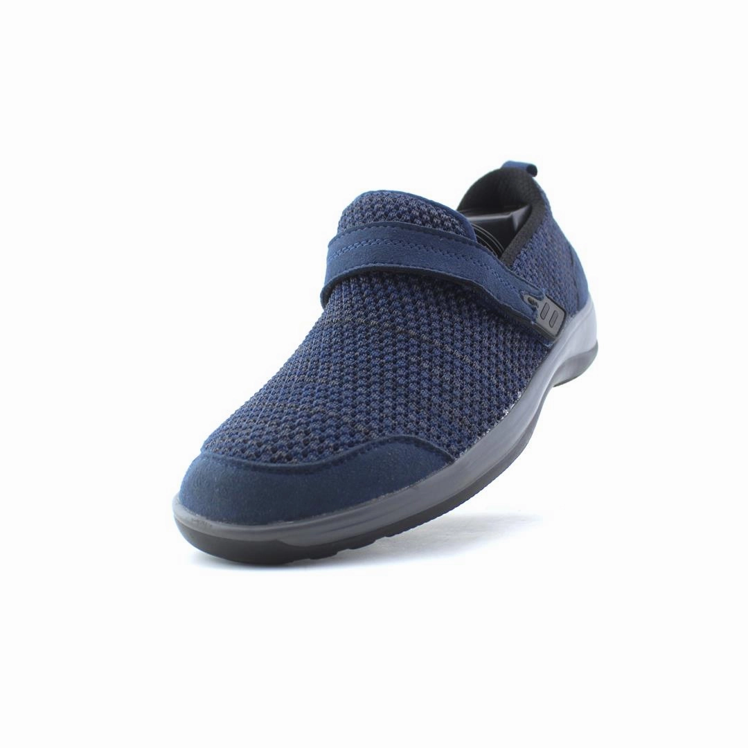 Orthofeet Women Quincy Stretch - Blue (EX) Orthofeet comfortable shoe looks