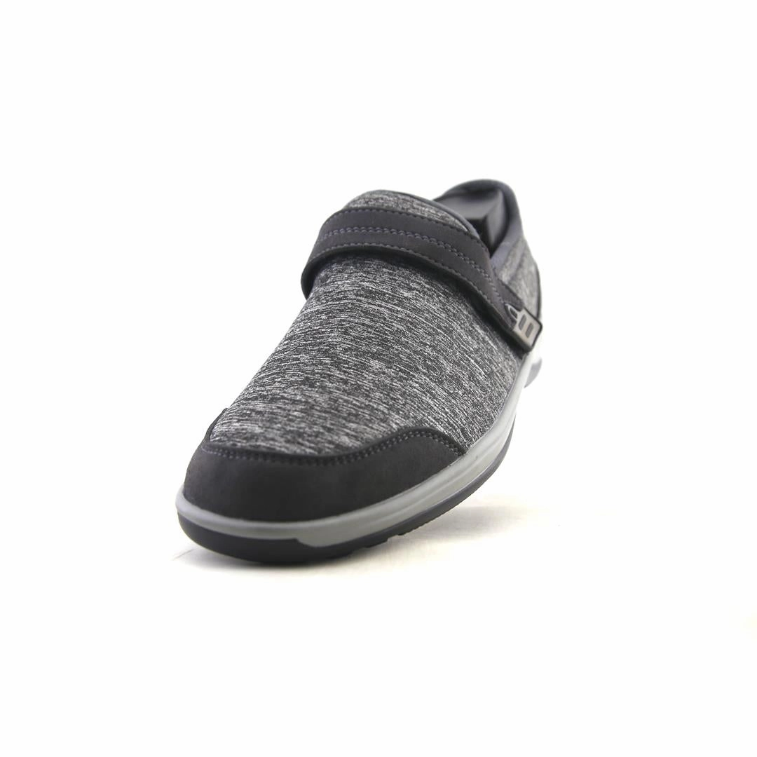 Orthofeet Women Quincy Stretch - Gray (EX) Orthofeet comfortable shoe looks