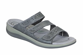 ORTHOFEET Women Sahara Gray Orthofeet comfortable support shoes