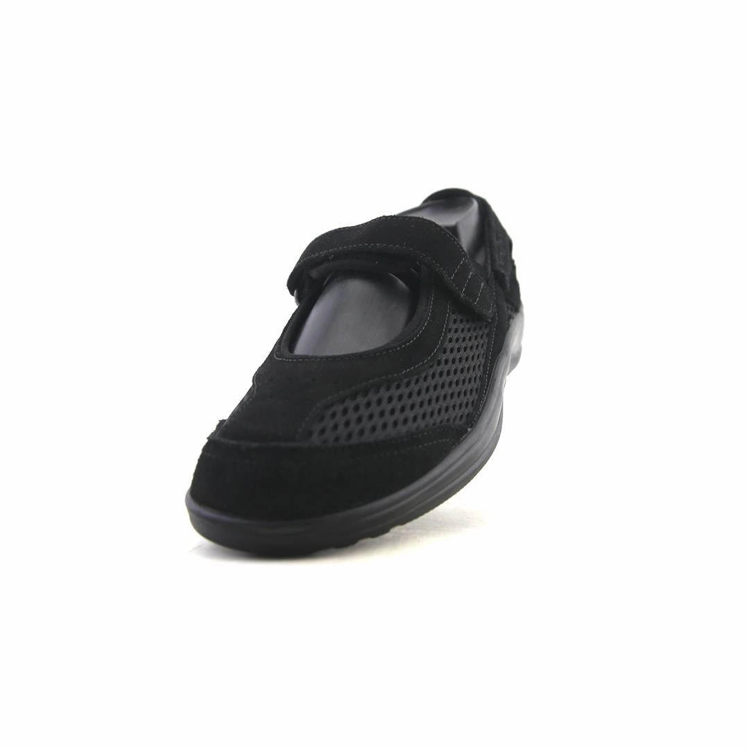 Orthofeet Women Sanibel Heel Strap - Black (EX) Orthofeet comfortable shoe looks
