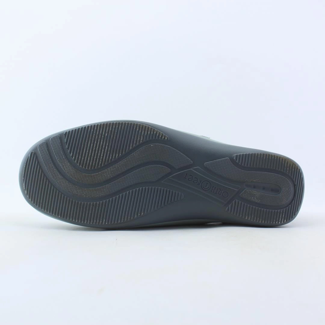 Orthofeet Women Sanibel Heel Strap - Blue (EX) Orthofeet comfortable shoe looks