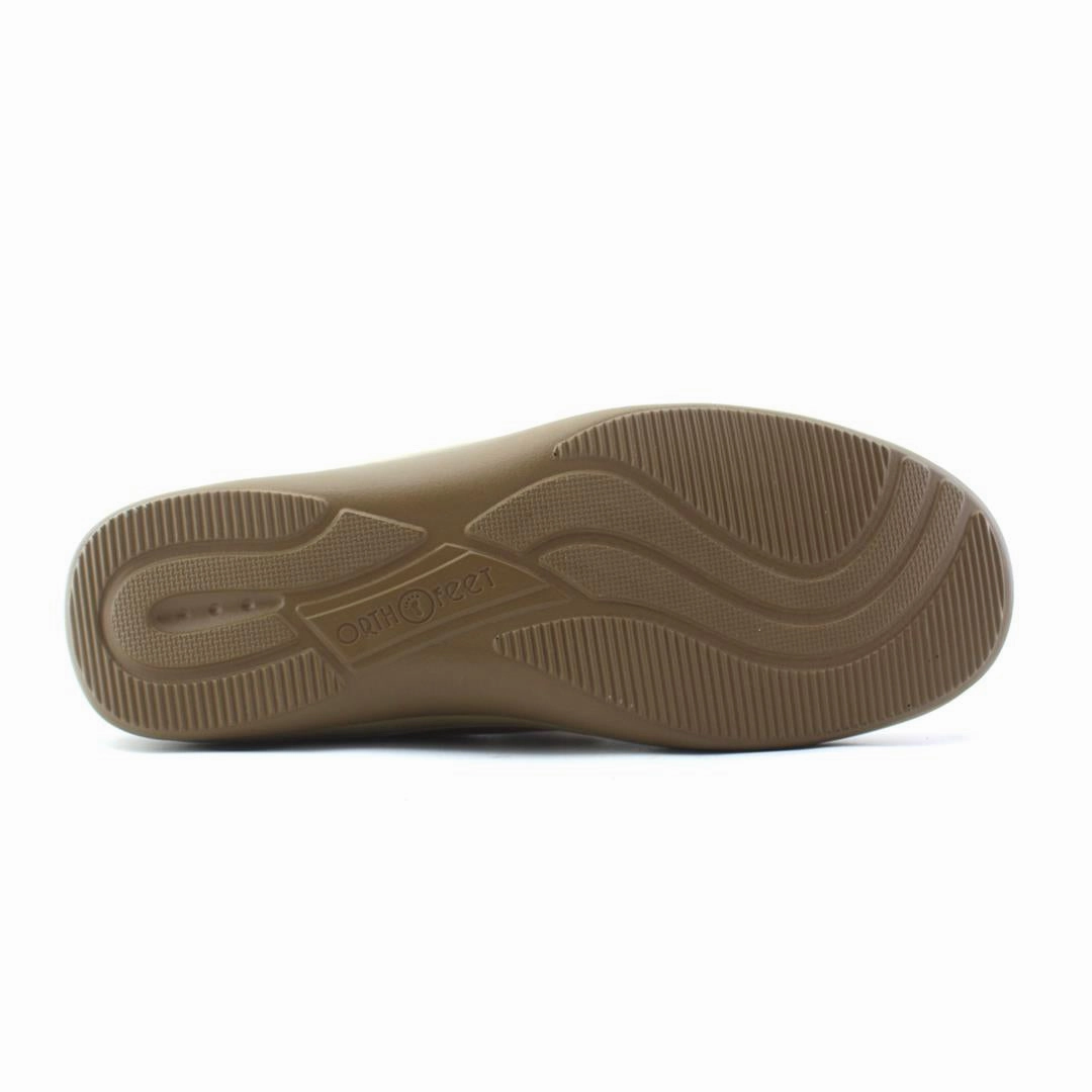 Orthofeet Women Serene - Tan (EX) Orthofeet comfortable shoe looks