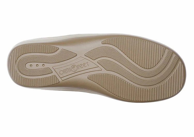 Orthofeet Women Serene - Tan Orthofeet comfortable shoe looks